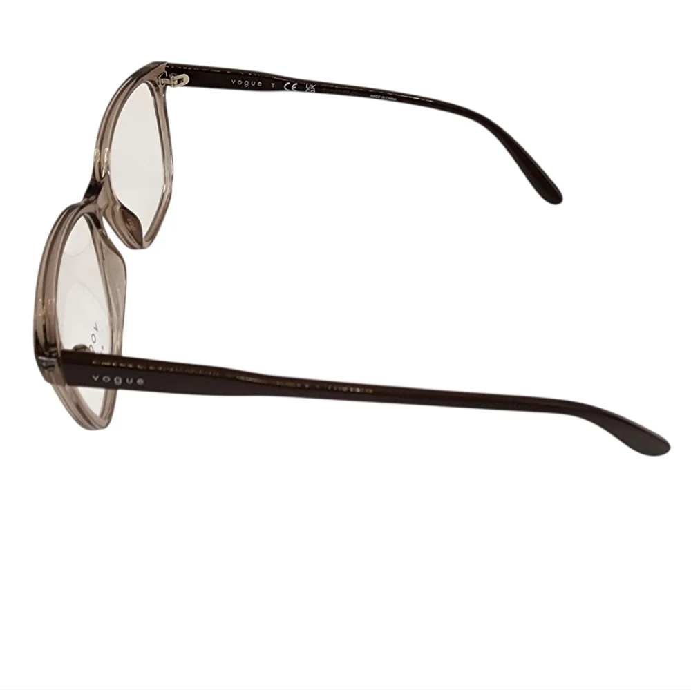 Vogue Transparent Light Brown‎ Glasses 0V05518 New